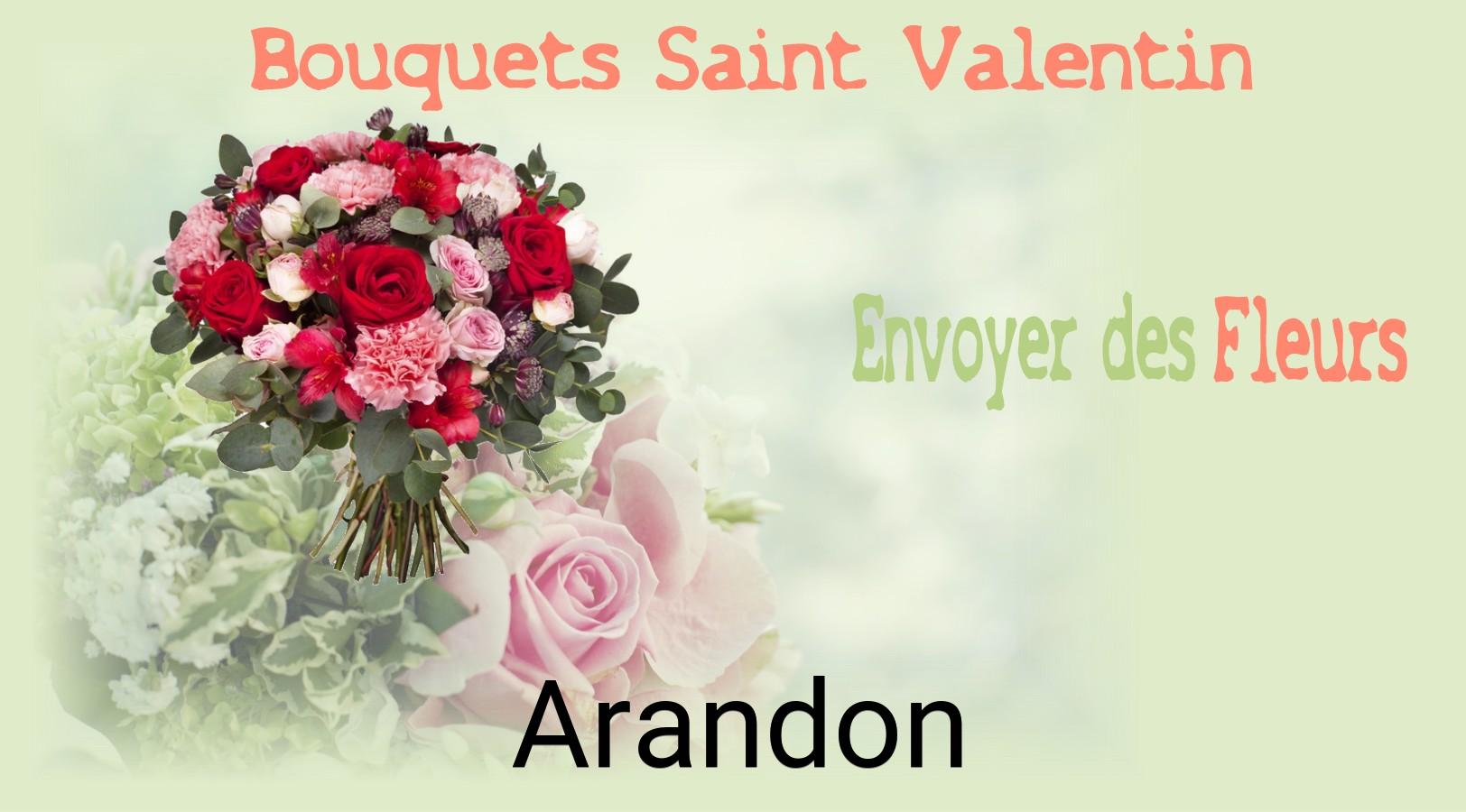 Roses de Saint-Valentin livrées à Arandon